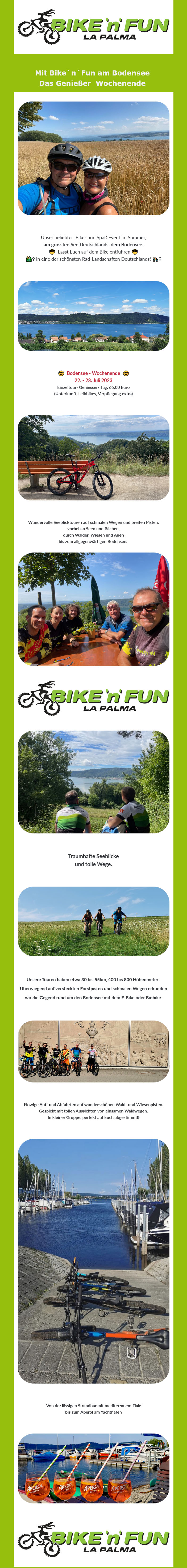Newsletter 4/2022 von Bike'N'Fun